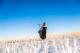 Flutist in the frozen plain III