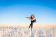 Flutist in the frozen plain III
