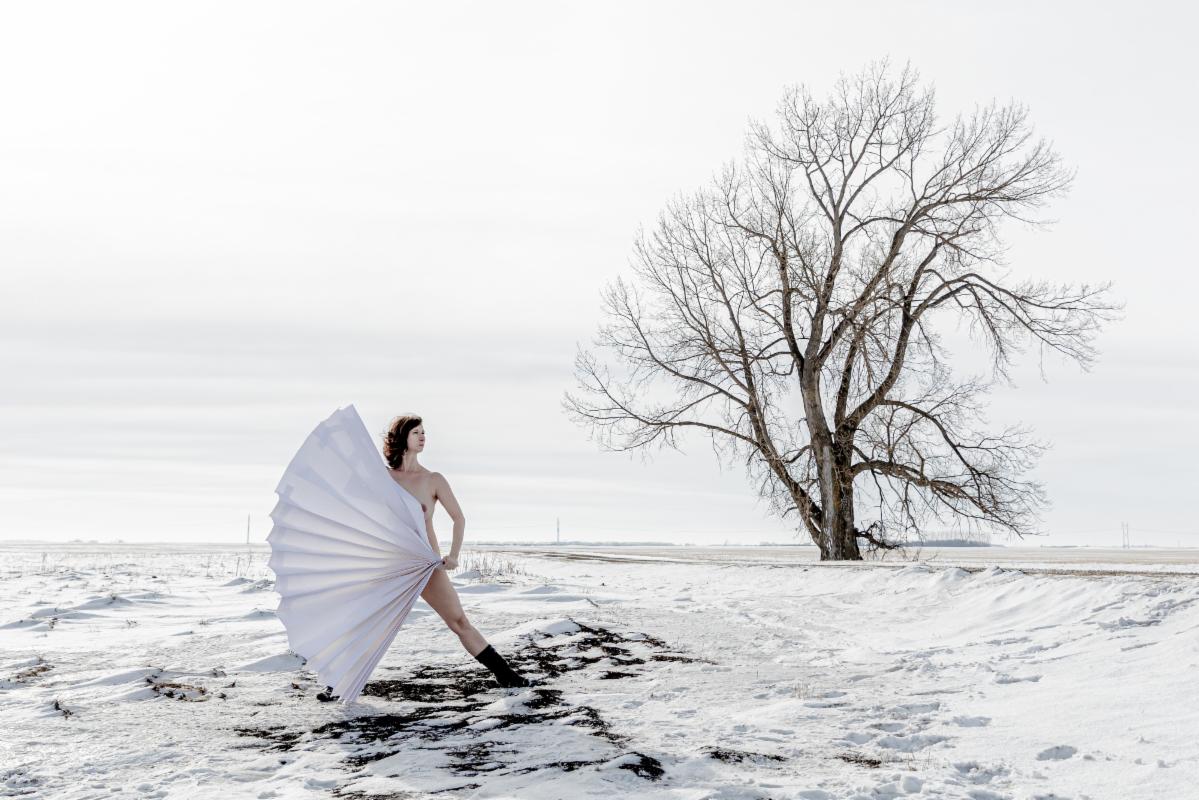 Éventail  hiver height=